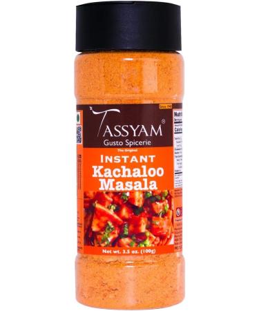 Tassyam PAN Indian Essentials Spice Combo 700 grams Dispensers | Since 1940 | Sambhar Pav Bhaji Garam Masala Rajma Chaat Masala Chhole Kachaloo Chaat | Incredible Value - Buy Online on GoSupps.com