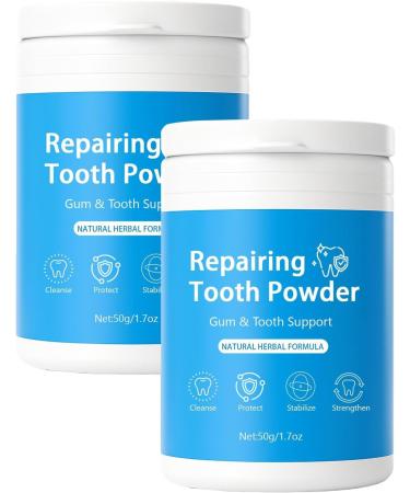 Poudre r paratrice dentaire Reumi poudres r paratrices base de plantes renforce l' mail limine la plaque dentaire haleine fra che renforce purifie et stabilise les dents 2pcs