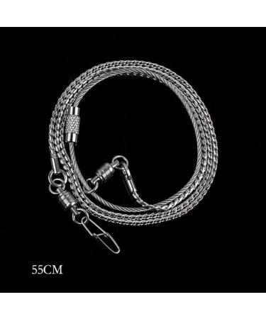 UKCOCO Parrot Stainless Steel Foot Chains Foot Chain Stainless Steel Anklet Ring Bird Harness Pet Bird Leash Anti- Off Flying Training Anklet Ring for Macaw African Cockatoo Cockatiel Parrot 55X1.9CM - Buy Online on GoSupps.com