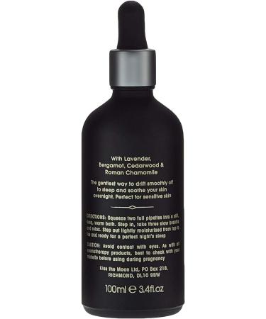 Kiss the Moon Dream After Dark Bath Oil 100ml | Essential Oils for Sleep & Glowing Skin | Natural Ingredients | Soothing Rose & Frankincense Aroma | International Shipping Available - Buy Online on GoSupps.com