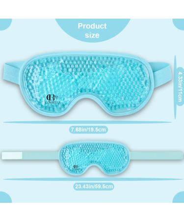 CONBELLA Reusable Cooling Eye Mask for Puffy Eyes and Dark Circles - 6 Pack - Buy Online on GoSupps.com