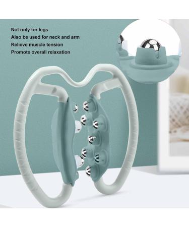 Portable 360-Degree Muscle Massager - Relieve Pain with Trigger Point Scooter & Magnetic Balls for Neck Arms Legs & Calves - Buy Online on GoSupps.com