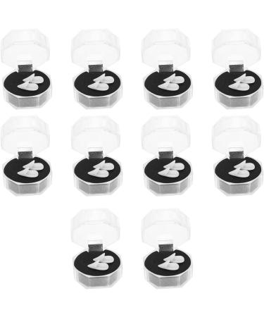 10 Pairs Halloween Vampire Dentures with Luminous Flexible Without Hurting Teeth Personality Fashion Resin Tooth 1.7cm / 0.7in - Buy Online on GoSupps.com