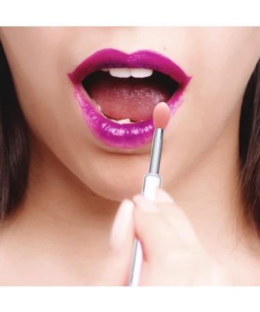 40 Pcs Silicone Lip Brush Set - Lip Mask & Eyeshadow Applicator - Assorted Colors for Perfect Makeup - Buy Online on GoSupps.com