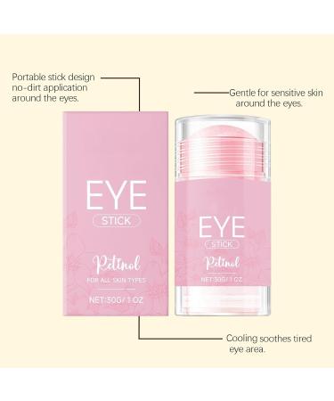  JASUBAI Set of 6 retinol eye balms for dark circles and puffiness - Under-eye cream with vitamin E - Reduces wrinkles and fine lines - Gentle on sensitive skin - Stick - Buy Online on GoSupps.com