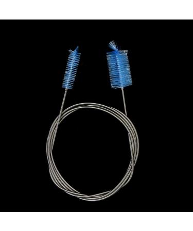 200cm Aquarium Cleaning Brush Set | Flexible Double Hose & Filter Tube Brush - Best Nylon Cleaner for Aquariums - Buy Online on GoSupps.com