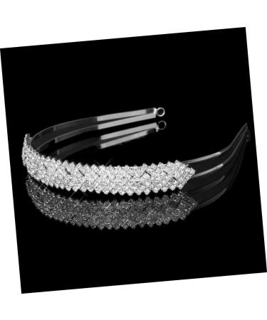 FRCOLOR Beaded Headband Luxury Baroque headpiece for bride bling headbands Diamond Tiara hair bands for women embellished headbands for women fancy wide Fancy Hair Ties - Buy Online on GoSupps.com
