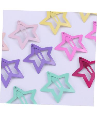 FRCOLOR Star Hair Clip hair for kids infant suit kids hair kids suit kids hairpins barrettes clip Pentagram Colorful Star Hair Clip - Buy Online on GoSupps.com