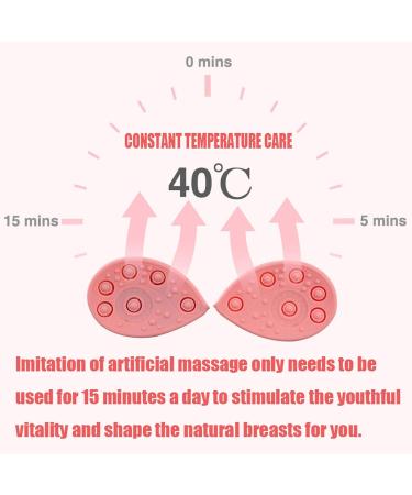 Electric Breast Massager for Woman Wireless Smart Electric Breast Massager Squeeze Water Washable with Remote Control with 500MA Battery for Breast Care White - Buy Online on GoSupps.com
