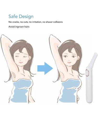 Buy Electric Bikini Hair Remover - Battery Operated Bikini Shaver with LED Light for Women | Smooth At-Home Hair Removal - Buy Online on GoSupps.com