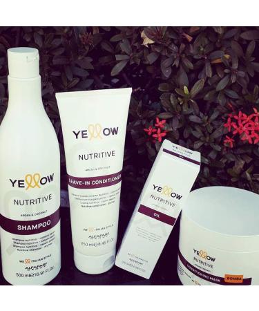 Alfaparf Yellow Nutritive Dry Hair Kit Nourishes and Moisturizes - Buy Online on GoSupps.com