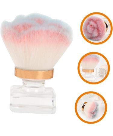 Beaupretty Nail Art Dust Brush Rose Manicure Loose Powder Brush Single Loose Powder Blush Brush (rose Type-gradient Powder) Water Dipper Contouring Abs Mix Travel Eyebrow Brush - Buy Online on GoSupps.com