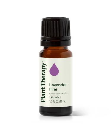 Plant Therapy Lavender Fine Essential Oil 10 mL (1/3 oz) 100% Pure Undiluted Therapeutic Grade