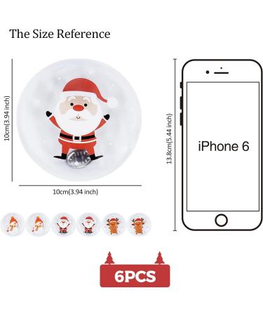 Anstore 6X Reusable Pocket Warmers - Christmas Hand Warmers for Kids (Santa Claus Snowman Reindeer) - Perfect for Holiday Gifting! - Buy Online on GoSupps.com