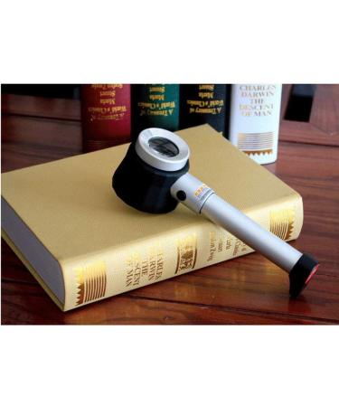 45 Times Hand-held Reading lamp with Scale Jewellery Jade and Calligraphy Printing and Identification Auspicious Clouds - Buy Online on GoSupps.com