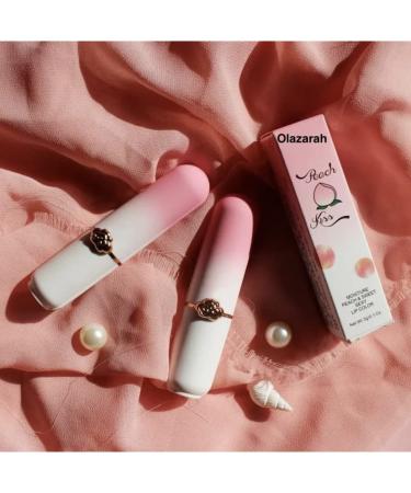 Peach Moisturizing Lip Gloss & Balm - Long Lasting Hydration Sweet Pink Color Anti-Drying Formula (Set of 2 1 Fl. oz) - Shop Internationally - Buy Online on GoSupps.com