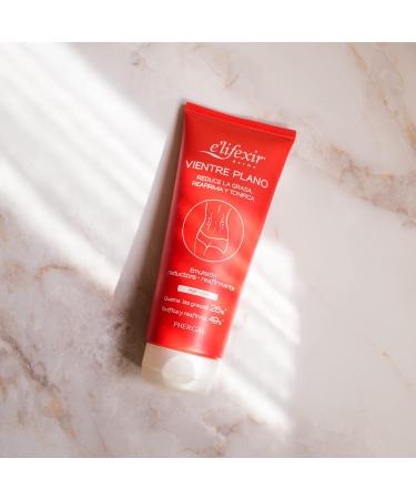 Elifexir Vientre Plano Cream 200ml - Firming Toning & Anti-Cellulite Solution for a Tight Belly | International Shipping Available - Buy Online on GoSupps.com