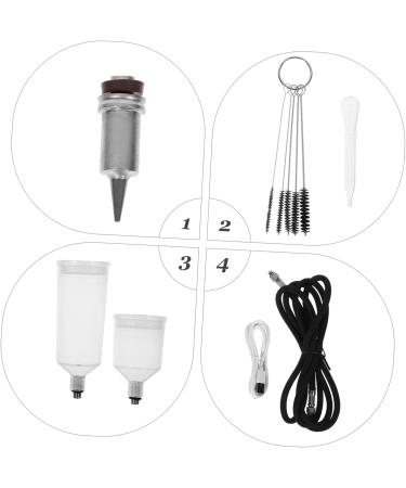 Beavorty 1 Set Spray Hydrating Apparatus Kit Squirt Air Brush for Nails Airbrush for Cakes Airbrush for Nails Airbrush for Cake Decorating Aluminum Alloy Paint White Moisturizing 19.00X15.50X4.50CM White - Buy Online on GoSupps.com
