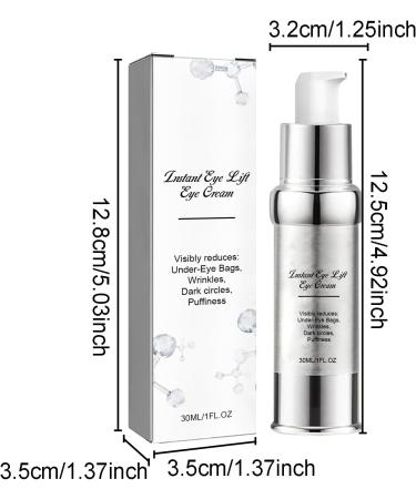 Eye Lifting Cream Moisturises and Tightens the Skin Around the Eyes Instant Firming Eye Cream 30 ml Lifting Eye Cream Anti-Wrinkle Eye Cream Effective Anti-Age Eye Care Cream for Dark Circles - Buy Online on GoSupps.com