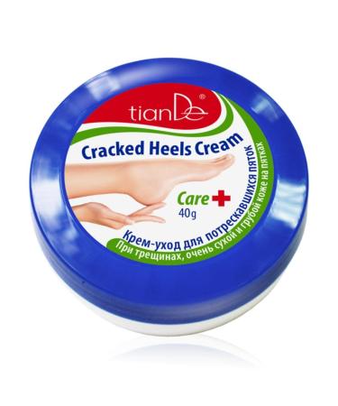 Cream for cracked heels 40120 TianDe 40 g relieves constant dryness irritated skin and pain when walking