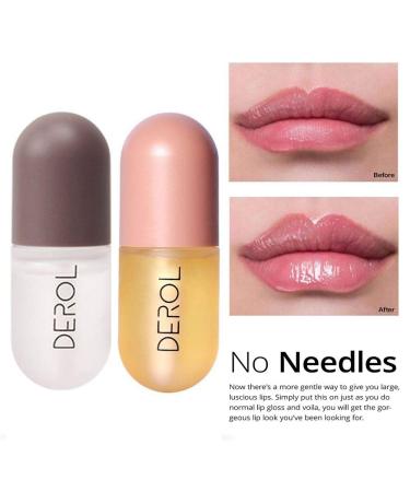 Allbestaye Lip Plumping Lip Gloss Set | Anti-Aging Lip Balm & Booster for Fuller Lips - Buy Online on GoSupps.com