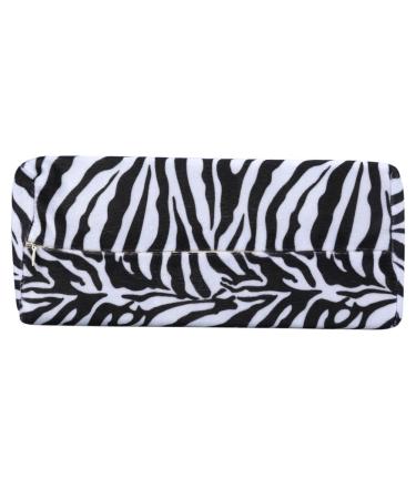 Detachable Washable Nail Pillow - Zebra Pattern | Salon Hand Rest Cushion for Manicure | Soft Sponge Nail Art Tool - Buy Online on GoSupps.com