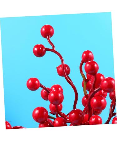 ABOOFAN 48 Pcs Christmas Greenery Garland Christmas Party Favors Artificial Pine Picks Christmas Floral Picks Red Berries Picks Christmas Berry Picks Diy Artificial Pine Tree Branch - Buy Online on GoSupps.com
