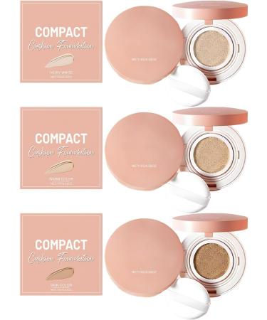 CHAKAE Concealer Moisturizing Cream with Powder Puff for Makeup - Buy Online on GoSupps.com