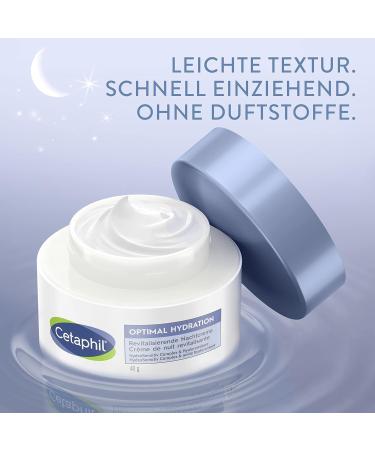 Cetaphil Optimal Hydration Face Cream for all skin types HydroSensitiv Complex & Hyaluronic Acid - Buy Online on GoSupps.com