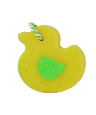 Shower Body Sponge Shower Sponge Animal Shape Bath Scrubber Cartoon Scrubber for Body Wash Cleaning Bath Accessories Duck