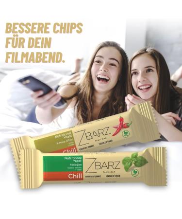 Zbarz Vegan Energy Bars - 12 Pack Basil Flavor | Sugar-Free Vegetable Snacks for Cycling & Hiking - Buy Online on GoSupps.com