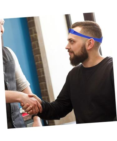 Angoily Haircut Shaving Template Hairline Shaping Barber Accessories Curved Silicone Headband Mens Headbands Men Headband Headbands Hair Styling Tools Guide Neck Silica Gel - Buy Online on GoSupps.com