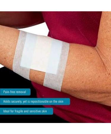 3M Nexcare Sensitive Skin Tape 1in x 4yds - Pack of 4 - Buy Online on GoSupps.com
