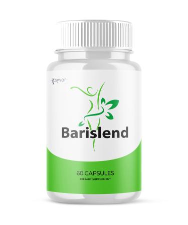 Barislend Capsules Official Barislend Pink Salt Pills with All Natural Ingredients Bari-Slend Advanced Formula Vitamin Pills for Health and Wellness Supplement for Men and Women (60 Capsules)
