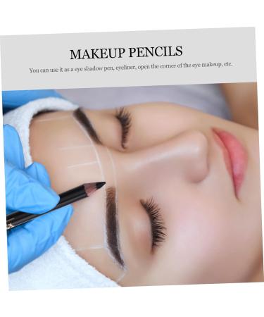 Mikinona 8pcs Sharpener Eyebrow Pencil beauty eyebrow pen Wooden waterproof eyebrow pencil 1 count (Pack of 1) Black - Buy Online on GoSupps.com