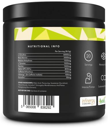 Combat Fuel Combat Fuel The Pre-Workout 390 g 20 portions (limonade nuageuse) - Buy Online on GoSupps.com