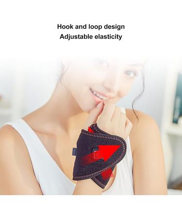 ZLXHDL Heated Wrist Brace - Electric 3 Speed Adjustable Hot Compress for Optimal Wrist Warmth & Comfort - Buy Online on GoSupps.com