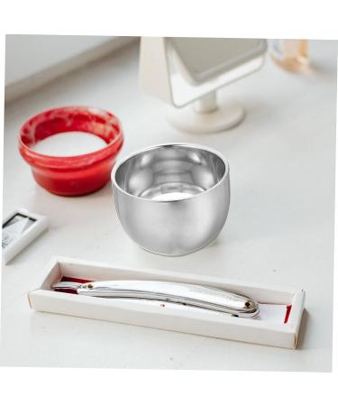 Buy CAXUSD Double-Layer Stainless Steel Shaving Foam Cup - Ideal for Home & Travel - International Shipping Available - Buy Online on GoSupps.com