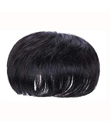 Buy BGHJUE Men's Short Wigs - Heat Resistant Synthetic Hair Pieces for Daily Wear | Black 5x5 Inch Male Wigs - Buy Online on GoSupps.com