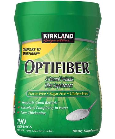 Kirkland Signature OPTIFIBER 26.8 oz - Dietary Fiber Supplement - 1.6lb Pack - High-Quality Formula - Buy Online on GoSupps.com