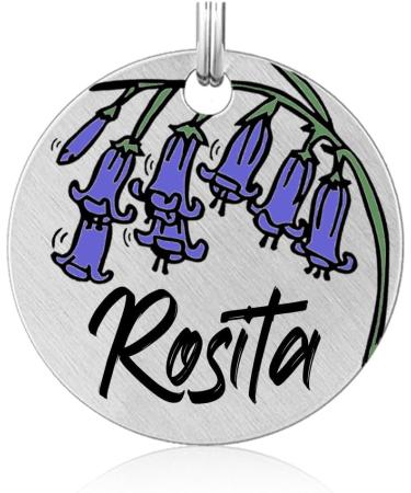Personalized Engraved Colored Dog Tags | Custom Stainless Steel Pet ID Tags | Unique Dog & Cat Name Signs - Buy Online on GoSupps.com