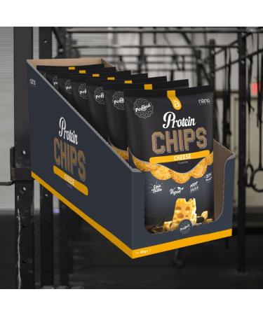 Nanosupps Protein Chips (7x40g) - Cheese Flavor | High-Protein Snack | International Shipping Available - Buy Online on GoSupps.com
