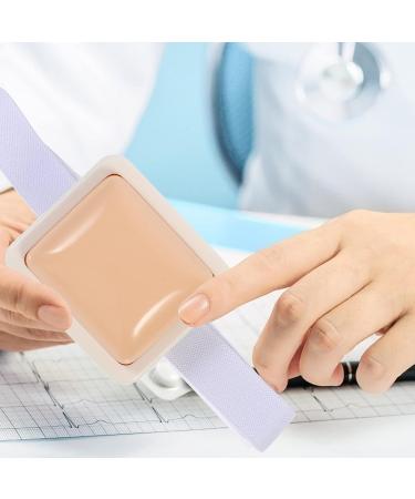 iplusmile Human Skin Injection Pad with Strap - Medical Training Practice Pad for Nurse Training - Buy Online on GoSupps.com