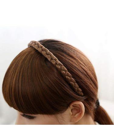 NALIYOUHU Synthetic Braid Headband with Instant Hair Bangs - Black - Buy Online on GoSupps.com