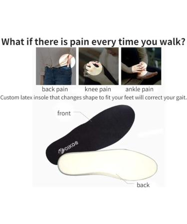 Natural Latex Insole Shoe Insert (L 9-10.5) - Premium Comfort Made in Korea | International Shipping - Buy Online on GoSupps.com