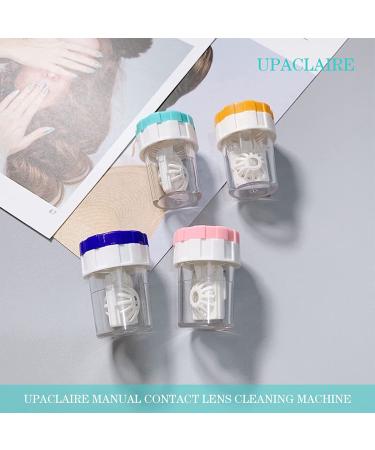 2 PCS Contact Lens Cleaner Machines - UpaClaire Daily Vision Care - Manual Plastic Contact Lens Washer - Buy Online on GoSupps.com