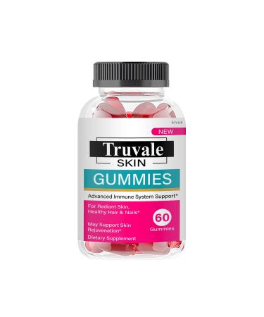 (Single) Truevale Skin - Truvale Skin Gummies (60 Count)