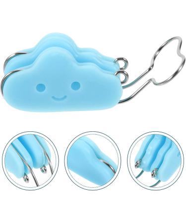 Healvian Nose Clip - Nose Up Lifting Corrector | Soft Silicone Slimming Device for Men - Sky Blue Beautifying Supplies - Buy Online on GoSupps.com
