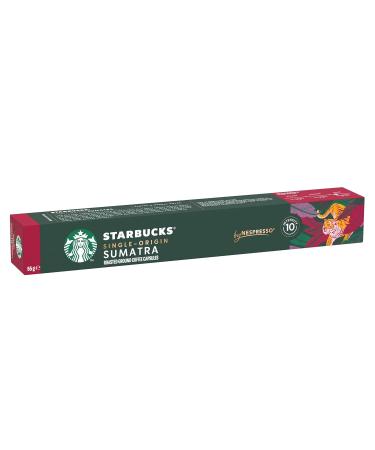 Shop Starbucks Sumatra by Nespresso | Dark Roast Coffee Capsules (80 Count) - International Shipping Available - Buy Online on GoSupps.com