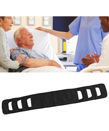 Haofy Seniors Bed Transfer Sling - Breathable Turning Strap with Padded Grip for Comfortable Transfers | Ideal for Elderly Care - Black - Buy Online on GoSupps.com